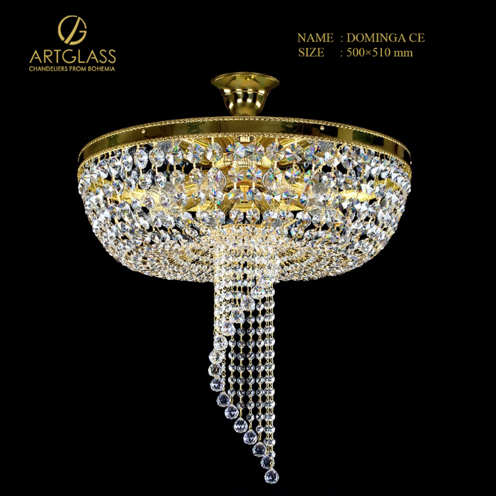 den-long-pha-le-dominga-ce Đèn lồng pha lê DOMINGA CE nổi bật trong không gian phòng khách, đại sảnh hoặc phòng tiệc, giúp tôn lên vẻ đẹp sang trọng và ánh sáng lung linh đặc trưng của pha lê cao cấp.