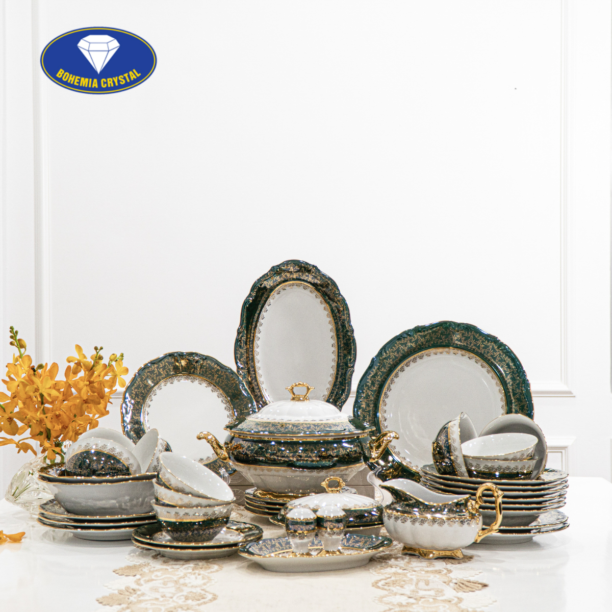 bộ dồ ăn sứ Tiệp